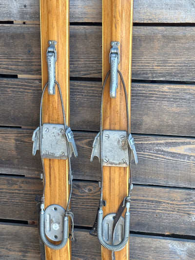 Antique Skis 1940s - 1950s
