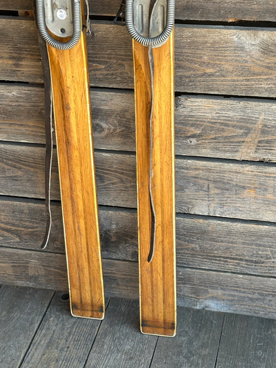 Antique Skis 1940s - 1950s