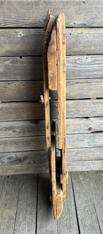 Antique Snowshoe Makers Mold, Form