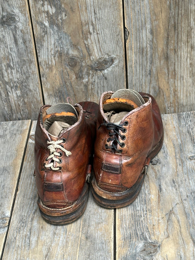 Classic Ski Boots - Vintage Leather