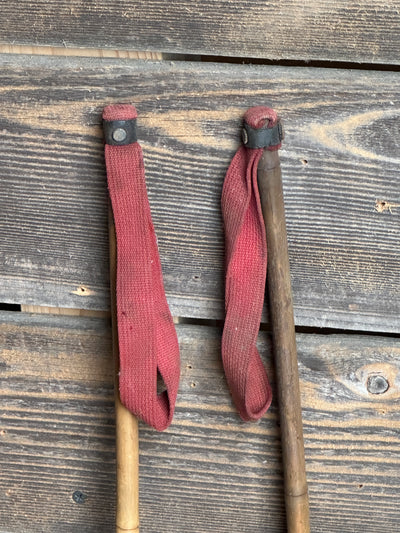 Vintage Bamboo - Childrens Ski Poles