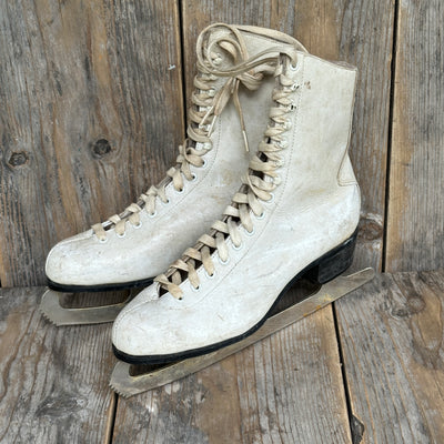 Vintage Women's Figure Skates - White
