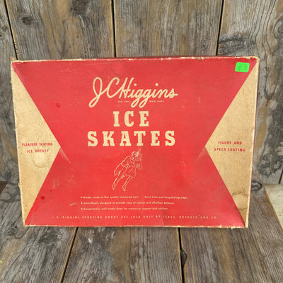 Vintage JC Higgins Ice Skates (with Original Box)