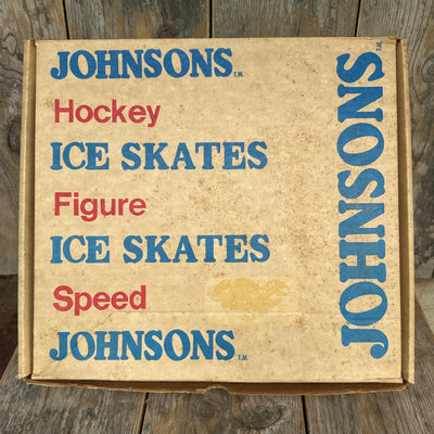 Vintage Johnson Hockey Skates - Orignal Box