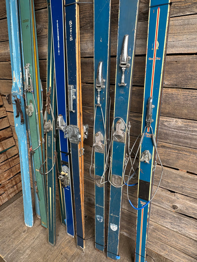 Blue Skis Ahead