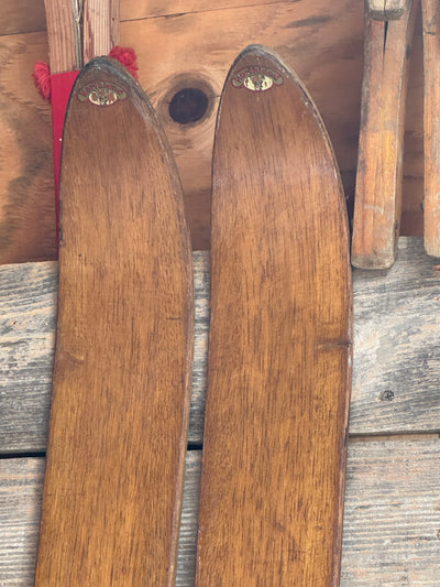 Vintage Northland Jumping Skis