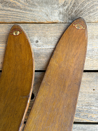 Vintage Northland Jumping Skis