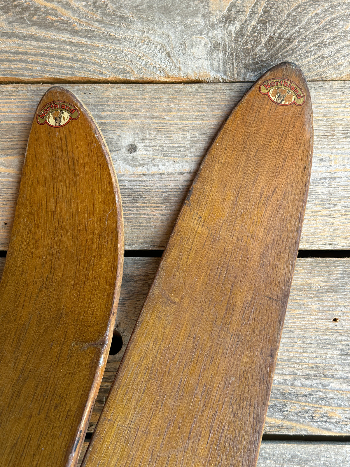 Vintage Northland Jumping Skis