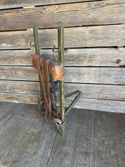 Swiss WWII Wooden Frame Backpack