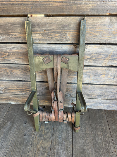 Swiss WWII Wooden Frame Backpack