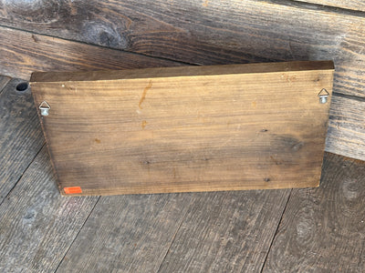 Wooden Cross Country Skier Carving