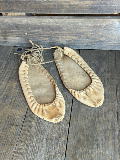Vintage Leather Moccasins
