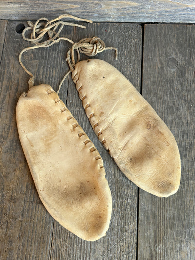 Vintage Leather Moccasins