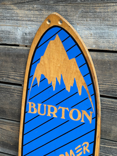 Vintage Burton Performer Snowboard Blue 9-20