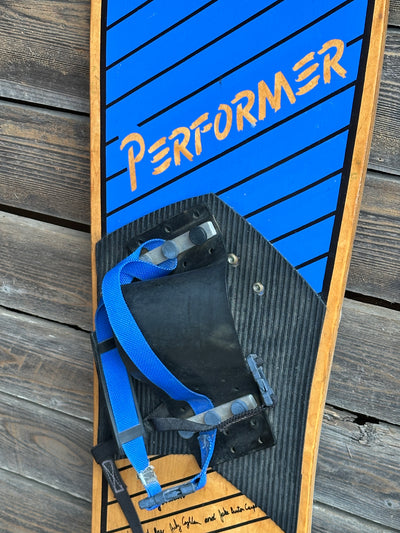Vintage Burton Performer Snowboard Blue 9-20