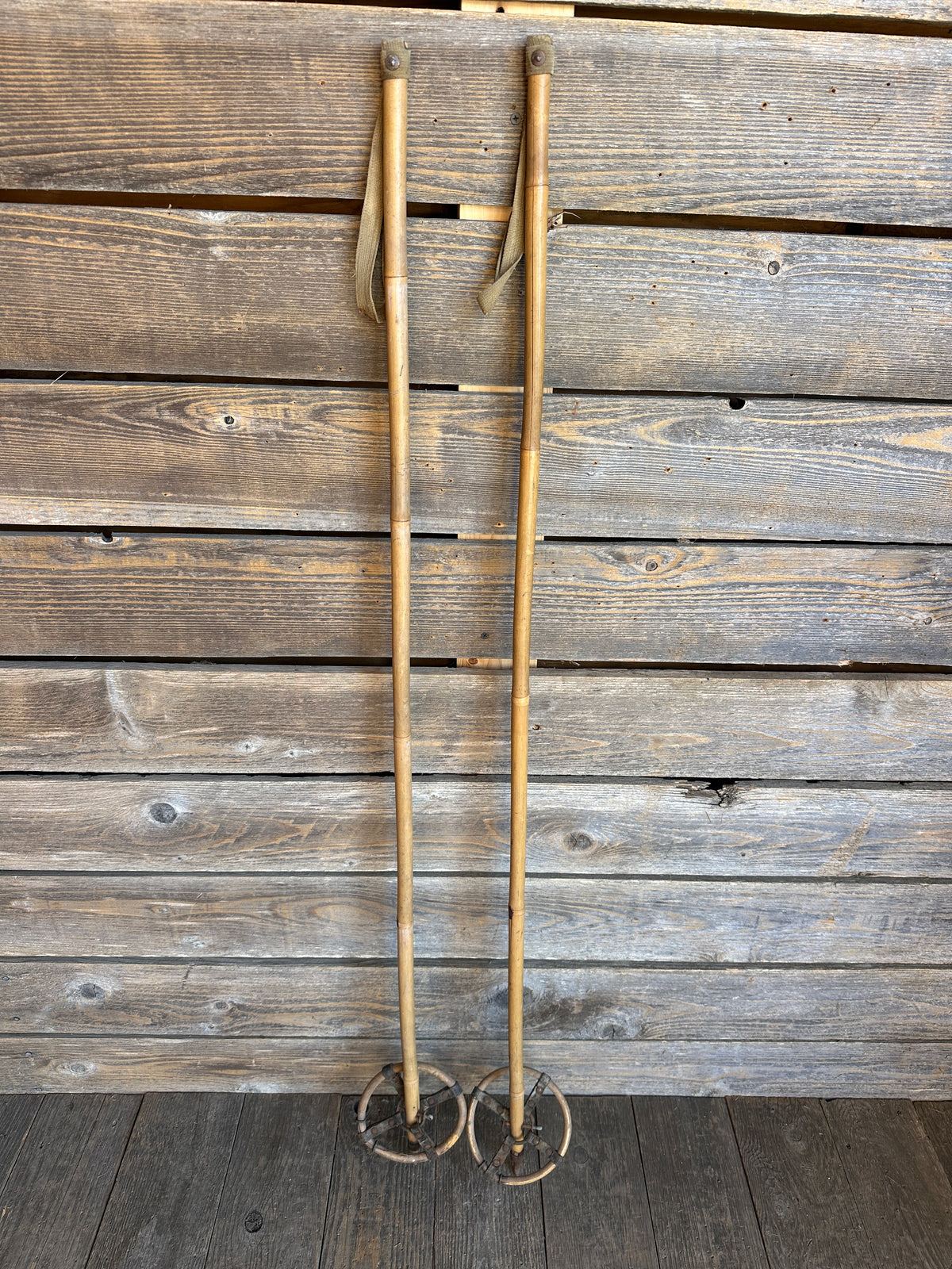 Vintage Style Bamboo Poles