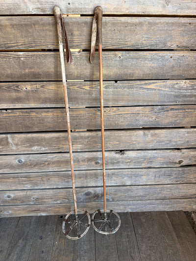 10th Mountain Division - Vintage Ski Poles