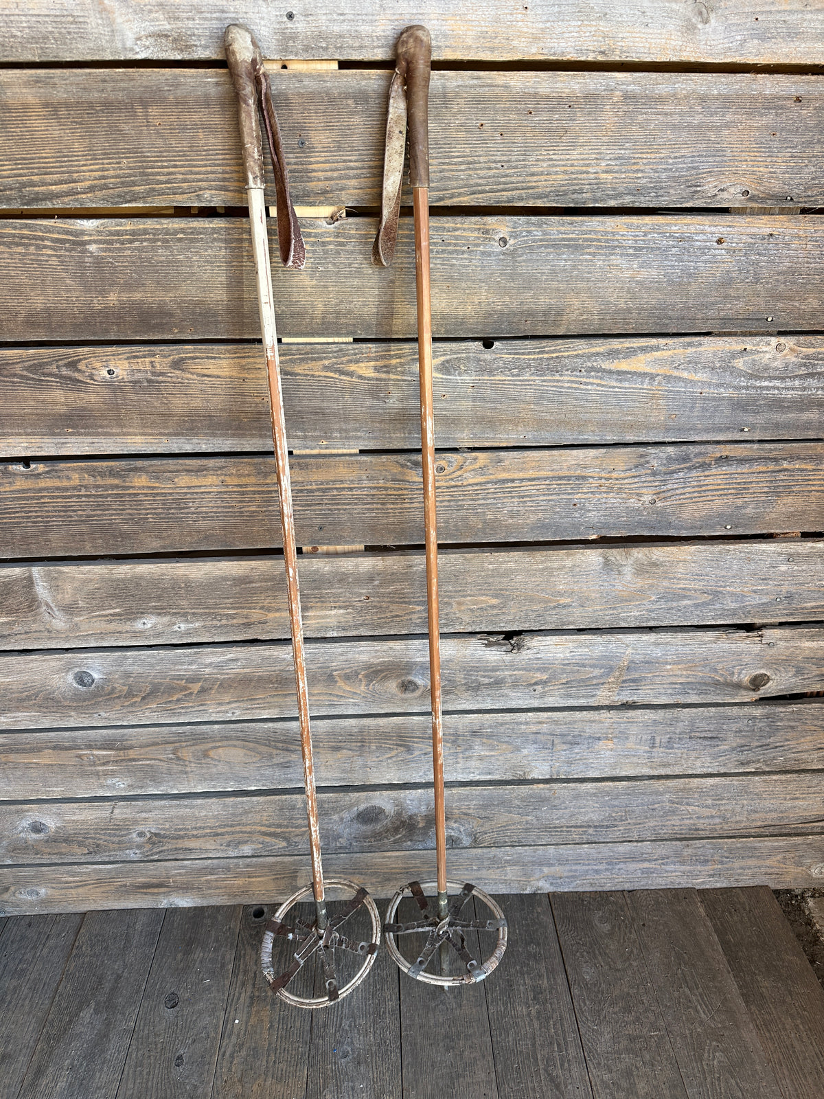 10th Mountain Division - Vintage Ski Poles