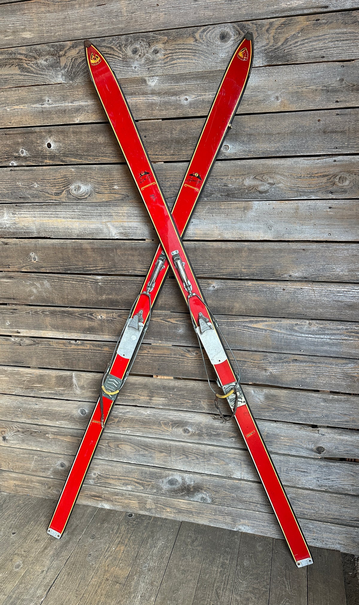 Vintage Fischer Downhill Skis