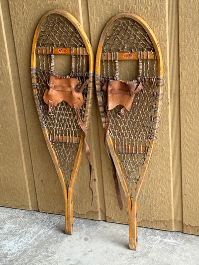 Vintage Canadian Faber Snowshoes