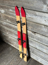 Vintage Kids Ski - Coat Hooks - Red