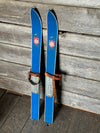 Junior Snow Patrol Skis- Blue (1960s)