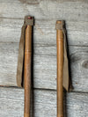 Antique Ski Poles - Metal baskets