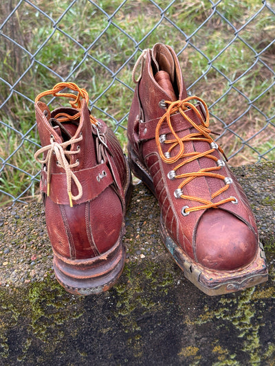 1940's Classic Leather Ski Boots