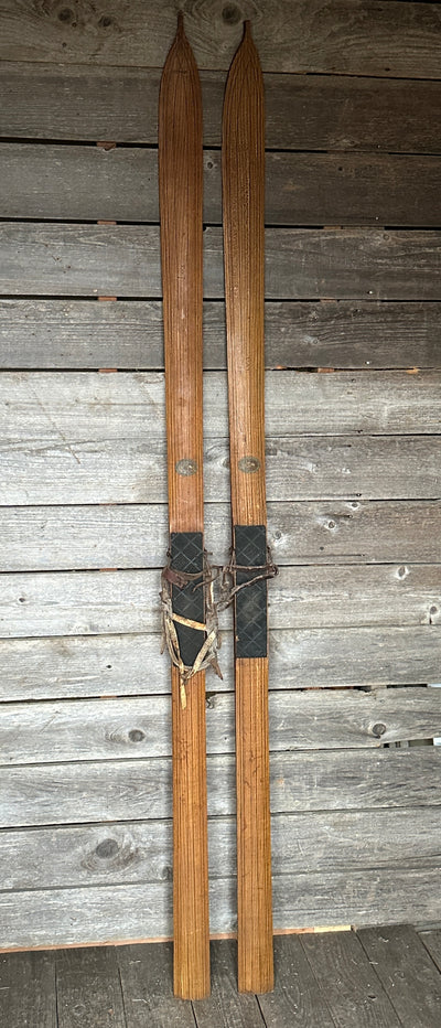 1920s Northland Pointed Tip Skis - Abercrombie and Fitch Co.