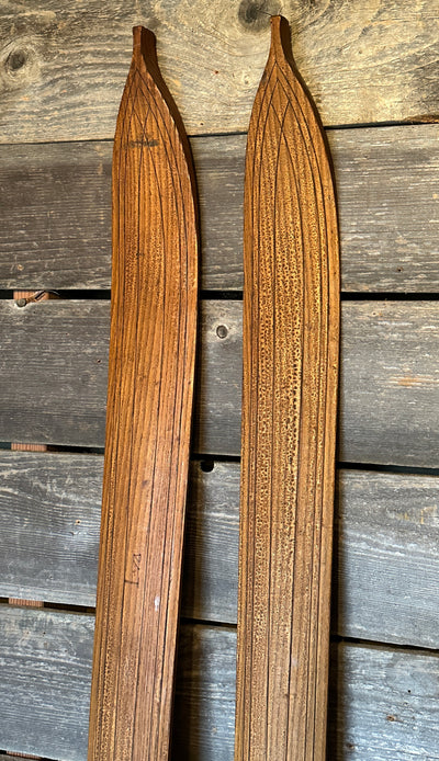 1920s Northland Pointed Tip Skis - Abercrombie and Fitch Co.