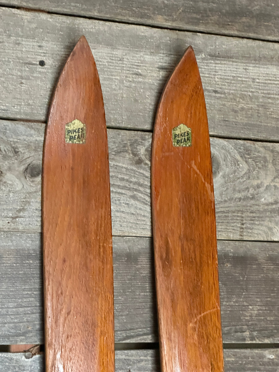 Vintage Groswold PIKES PEAK Skis - Denver, CO