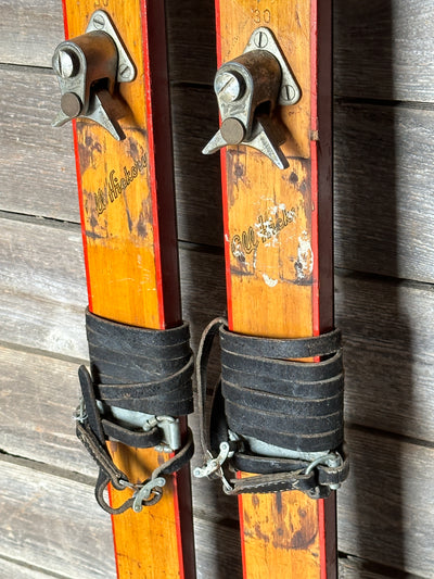 Antique Northland 1940s FIS Competition Slalom Skis