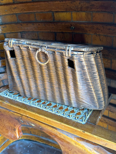 Vintage Fishing Creel Basket