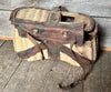 Vintage Fishing Creel - Split Reed with Leather
