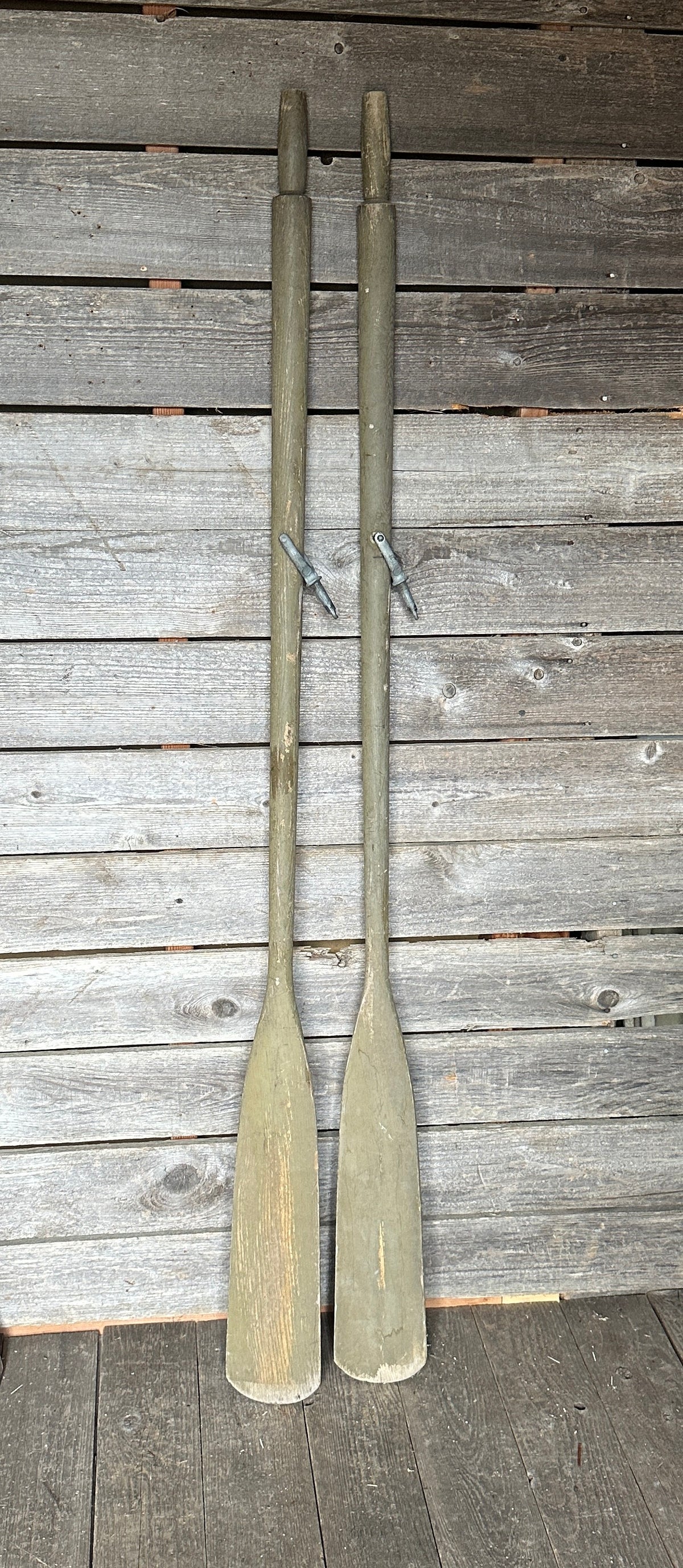 Antique Row Boat Oars