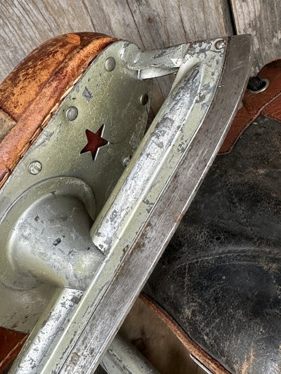 Vintage North Star Leather Hockey Skates