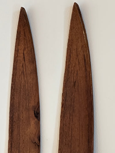 Vintage Wooden Swedish Skis