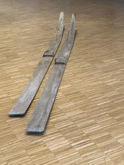 Primitive Swamp Snow Skis