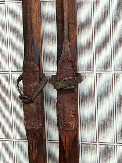 Primitive Wooden Swedish Skis - 101"