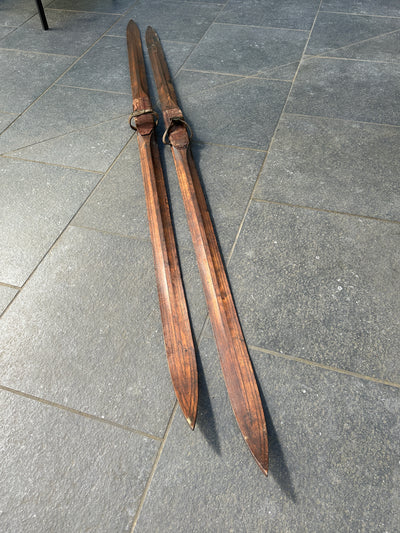 Primitive Wooden Swedish Skis - 101"