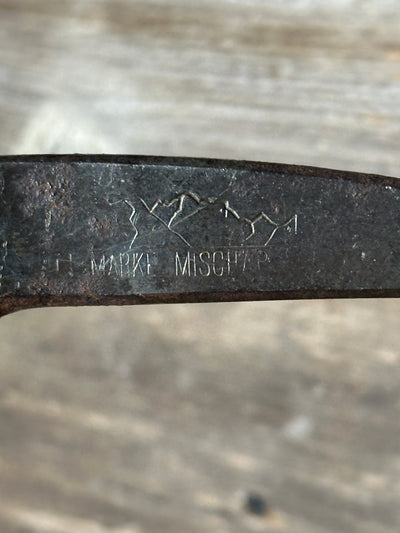 Vintage Swiss Wooden Ice Axe - Mischabel