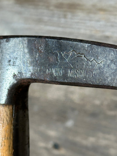 Vintage Swiss Wooden Ice Axe - Mischabel