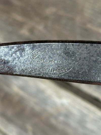 Vintage Swiss Wooden Ice Axe - Mischabel