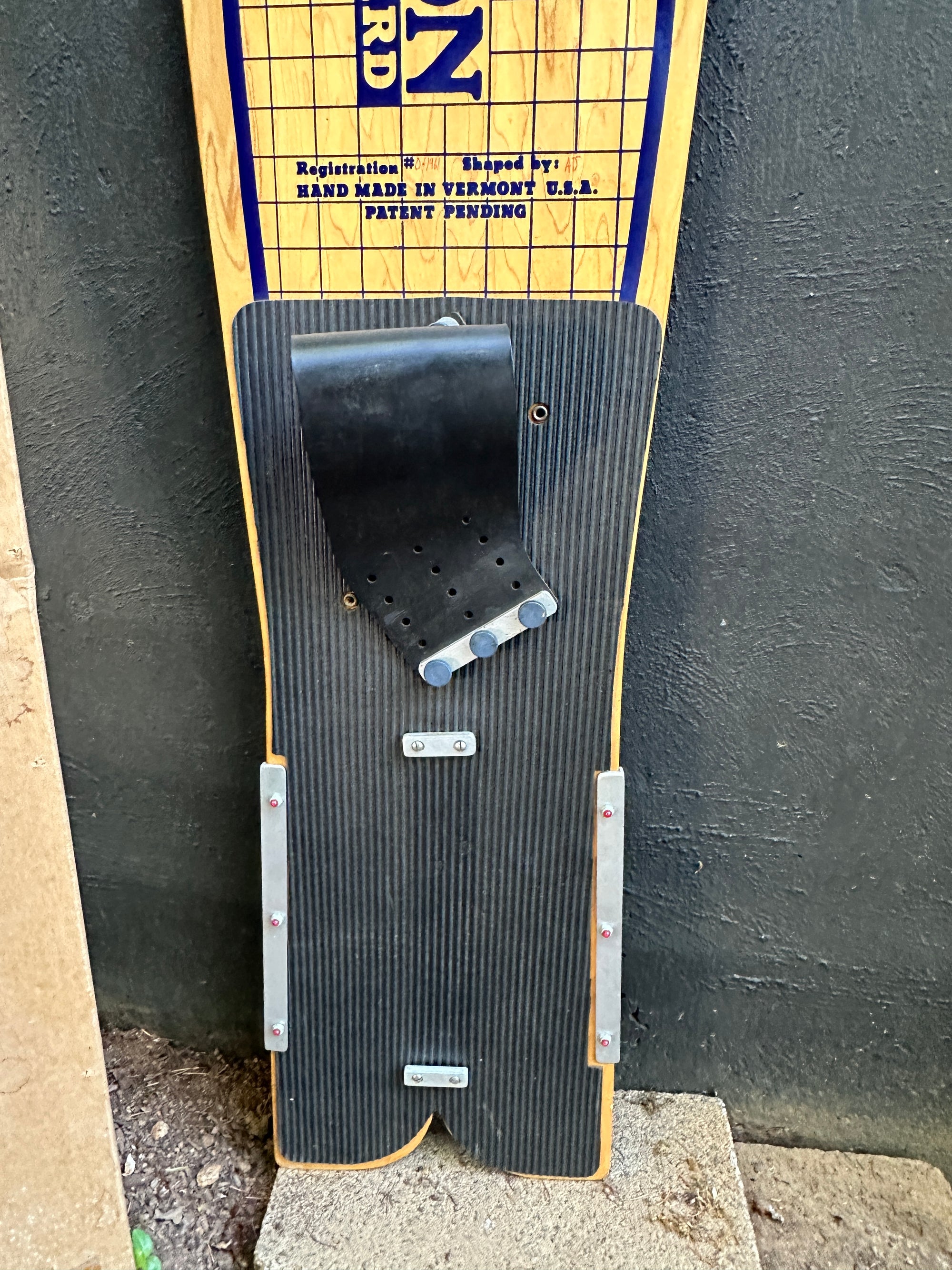 1983 Vintage Burton Backhill Snowboard (with Original Box