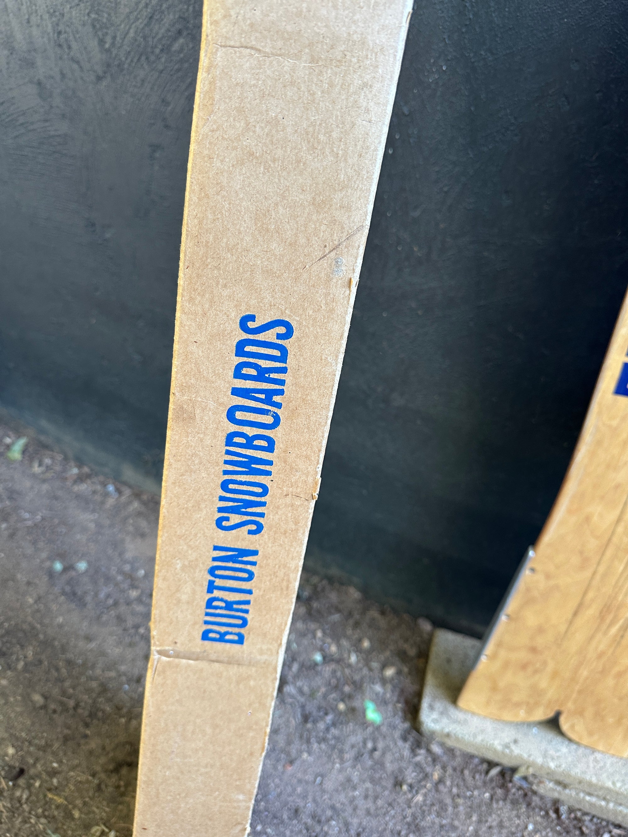 1983 Vintage Burton Backhill Snowboard (with Original Box) 1983 Vintage Burton Backhill Snowboard (with Original Box)