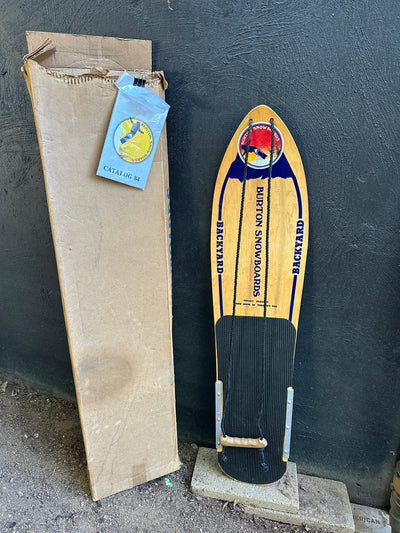 Vintage Burton Backyard Snowboard 1984