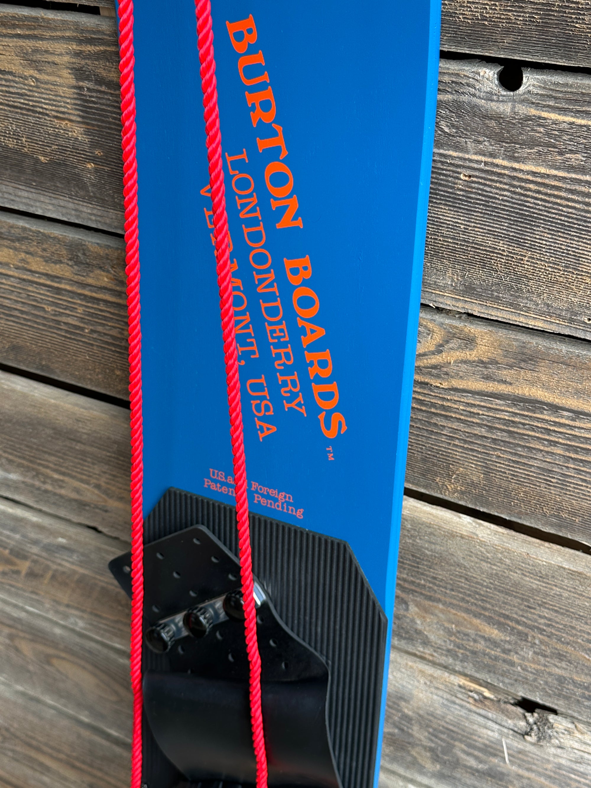 1979 Re-Issue Burton Backhill BBI Londonderry Snowboard 1979 Re-Issue Burton Backhill BBI Londonderry Snowboard
