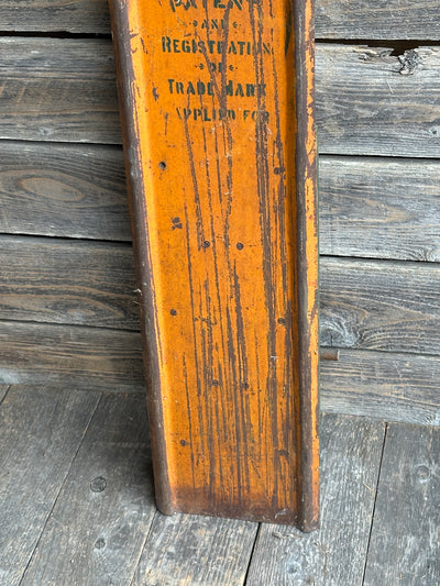 Skeeboggan - Original Metal Stand Up Sled - Snowboard