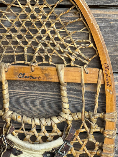 Vintage Chestnut Canoe Company Snowwhoes
