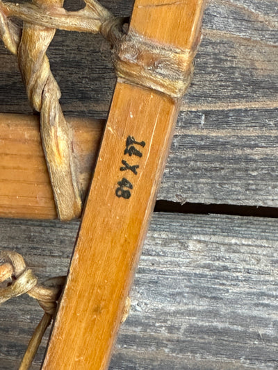 Vintage Chestnut Canoe Company Snowwhoes
